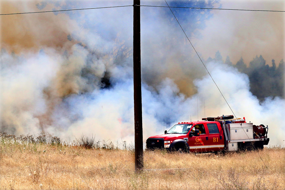 Fire Crews On-scene At Small Brush Fire - Cheney Free Press